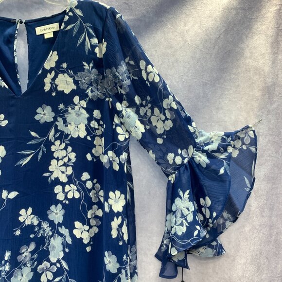 Calvin Klein Bell Sleeve A-line dress - Picture 4 of 11